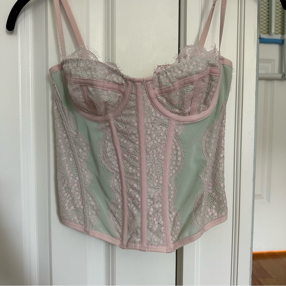 Urban Outfitters Pink Corset